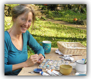 Hosentaschen-Engel Herstellung